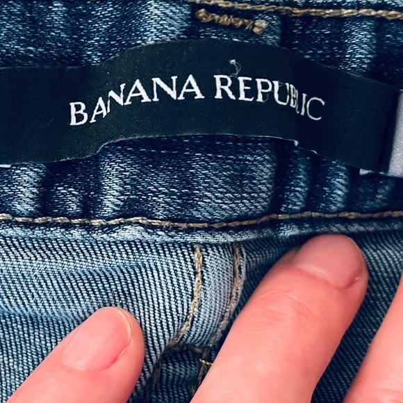 Banana Republic Slim Men’s Jeans Dark Blue Waist Sz32 /30 - Picture 9 of 11